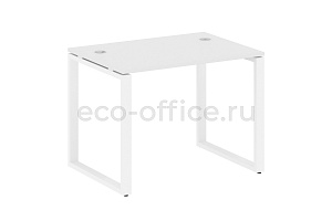 Стол письменный METAL SYSTEM STYLE БО.СП-1 Белый / Белый металл фото