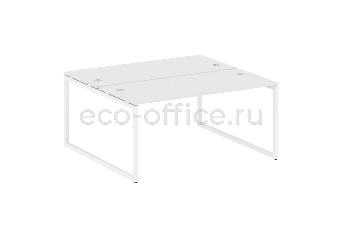 Рабочая станция METAL SYSTEM QUATTRO 4x4 40БО.РАС-СП-2.4 Белый / Белый металл  стоимость