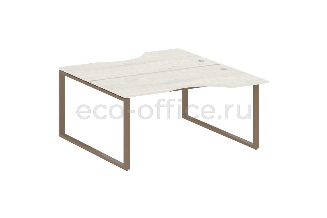 Рабочая станция криволинейная METAL SYSTEM STYLE БО.РАС-СА-2.1 Дуб Наварра / Мокко металл  стоимость