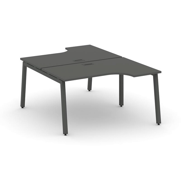 рабочая станция эргоном. style project sn-5a.drpa-002 антрацит/металл антрацит фото