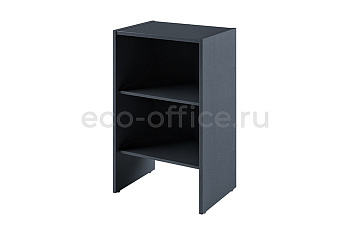 Стеллаж низкий широкий ИННОВАЦИЯ I-65 Антрацит купить в Москве