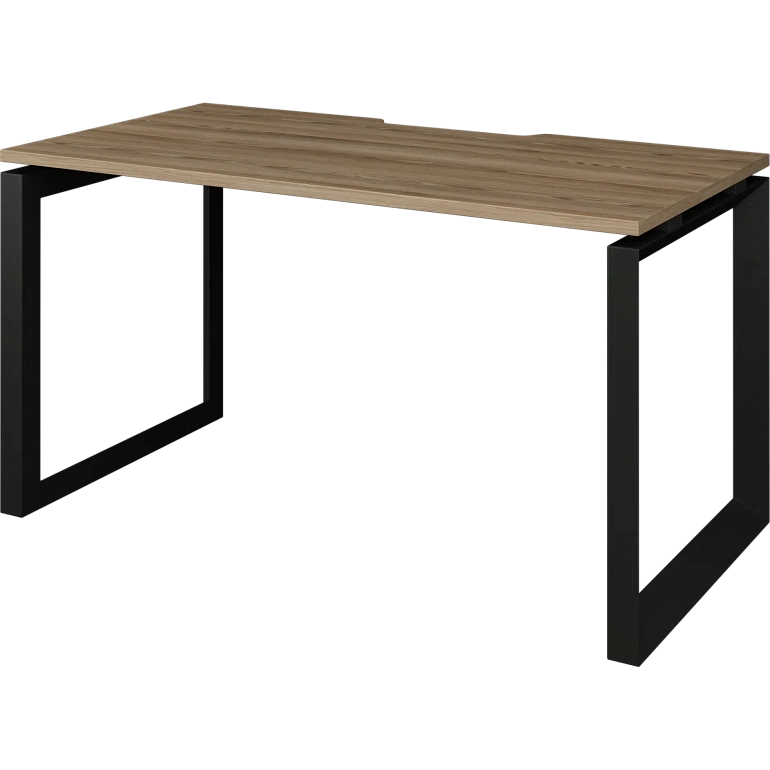 стол на металлокаркасе protech нтмп.о-140 дуб сафари/антрацит фото