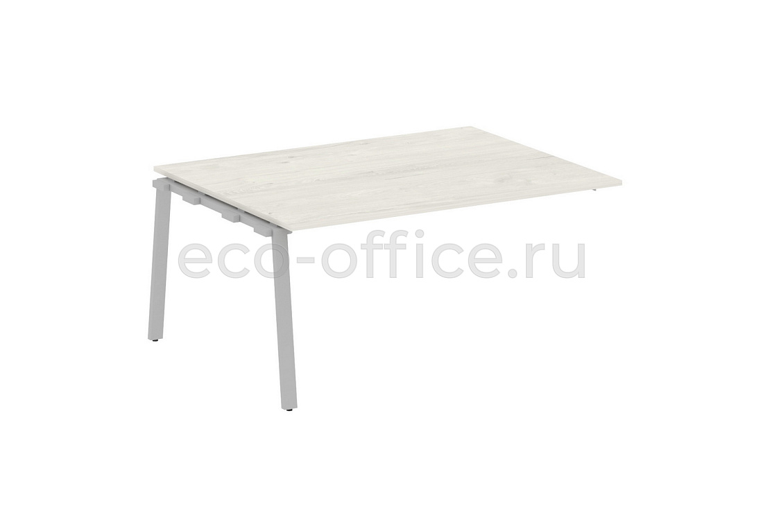 Проходной наборный элемент переговорного стола METAL SYSTEM STYLE БА.ППРГ-4 Дуб Наварра / Серый металл  стоимость