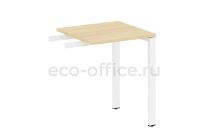 Приставной элемент на П-образном м/к METAL SYSTEM STYLE БП.ПР-1 Акация Лорка / Белый металл фото