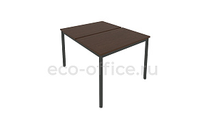Рабочая станция на металлокаркасе SLIM SYSTEM С.СП-3.2 Венге Цаво / Антрацит металл фото