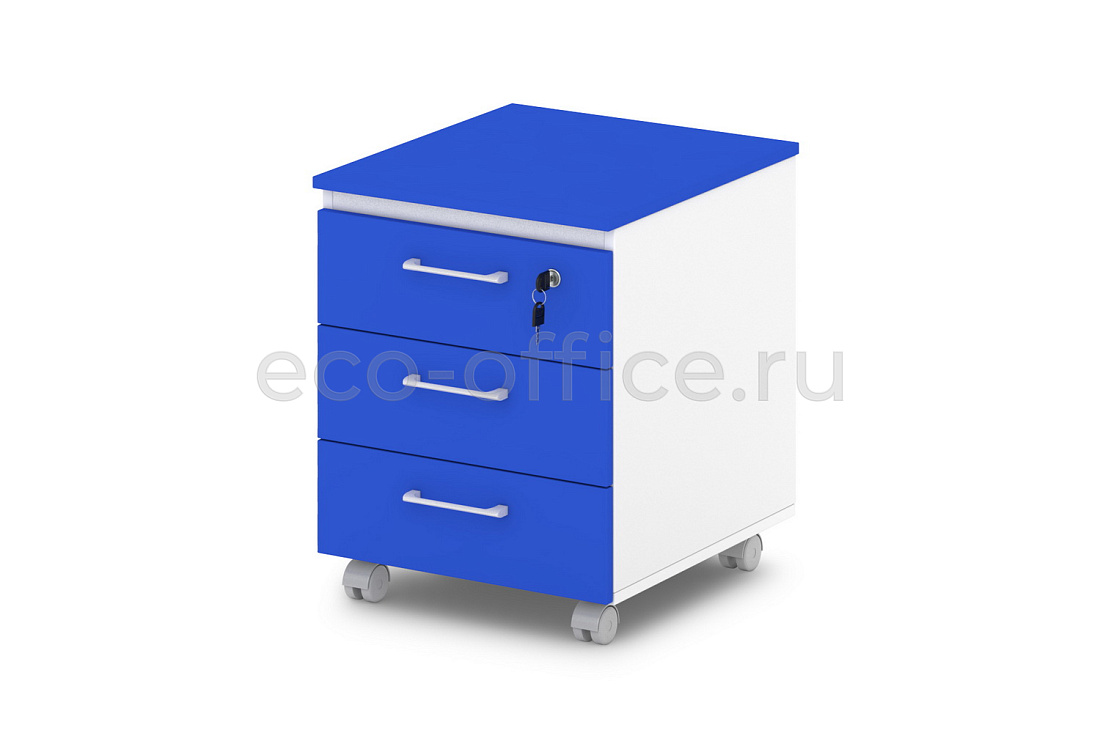 Тумба подкатная SENTIDA COLOR S-95 Голубика  стоимость