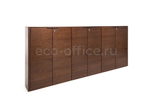 Шкаф для бумаг RAIL SET_Bookcase*3_RT Дуб Табак фото