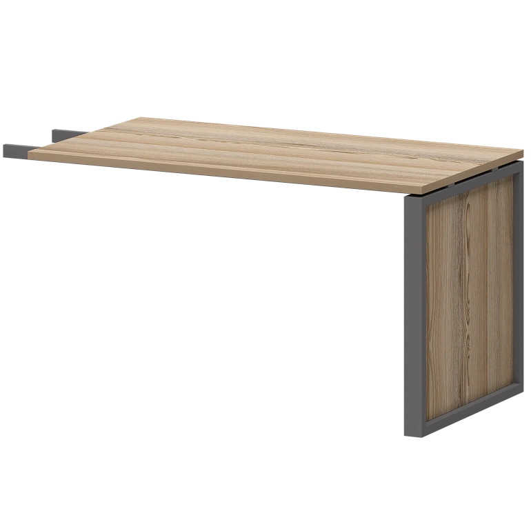 конференц-приставка protech нтм-735 дуб сафари/антрацит фото