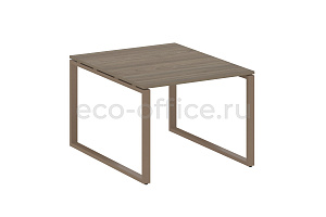 Стол переговорный (1 столешница) METAL SYSTEM STYLE БО.ПРГ-1.1 Вяз Благородный / Мокко металл фото