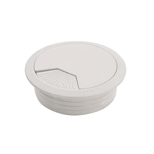 Лючок круглый, пластмассовый Кабель-менеджмент CBM33620002 фото