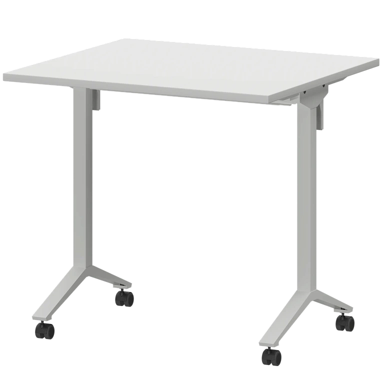 стол мобильный складной protech мб22-80.70 белый/белый фото