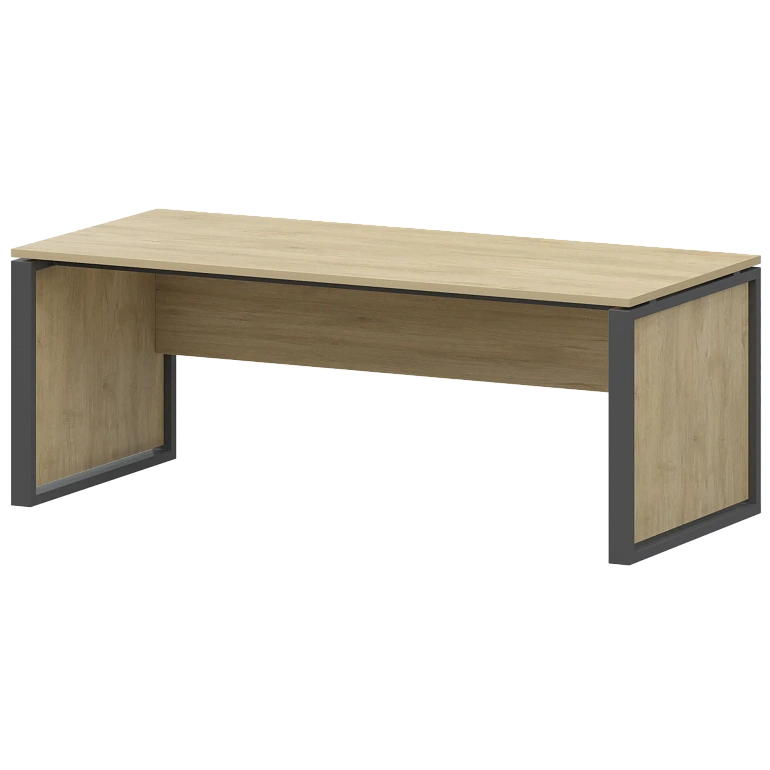 стол руководителя protech нтм-180-кмк баттл рок/антрацит фото