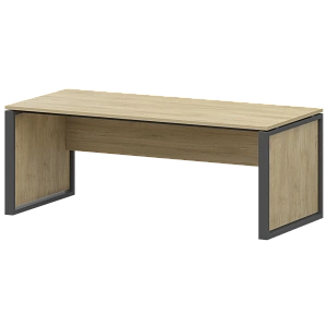 Стол руководителя Protech НТМ-180 Баттл Рок/Антрацит фото