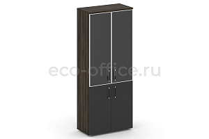 Шкаф высокий широкий SHIFT SK.ST-1.2R black Дуб Мали / Антрацит фото