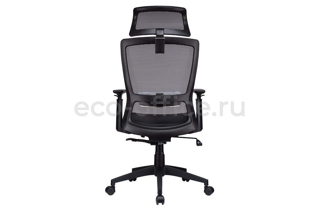 Кресло эргономичное RV Design LINE W-202 AC Чёрный пластик / Чёрная сетка  стоимость