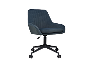 Кресло ECO-CHAIR KLOD 9-179 Тёмно-серый велюр фото