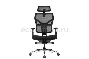 Кресло эргономичное ECO-CHAIR M81 Motion Чёрный пластик / Чёрная сетка фото
