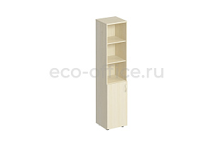 Шкаф для документов узкий полузакрытый КОМФОРТ К.380 Дуб Шамони фото