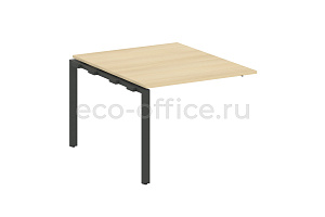 Проходной наборный элемент переговорного стола METAL SYSTEM STYLE БП.ППРГ-1 Акация Лорка / Антрацит металл фото
