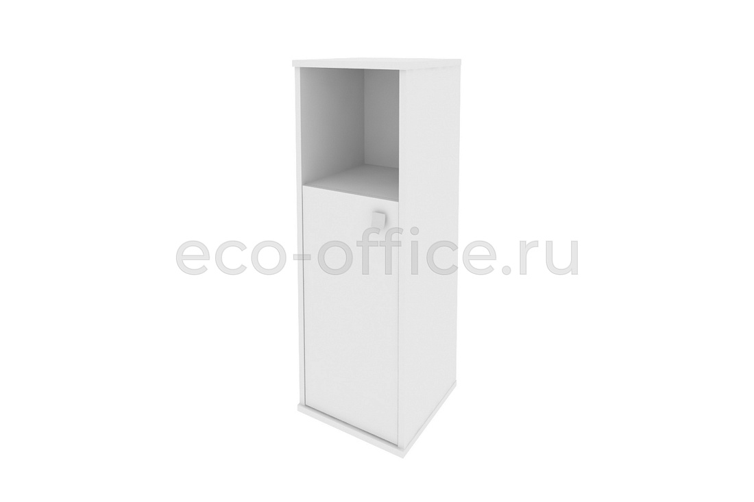 Шкаф средний узкий левый STYLE Л.СУ-2.1 (L) Белый купить в Москве