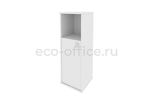 Шкаф средний узкий левый STYLE Л.СУ-2.1 (L) Белый фото
