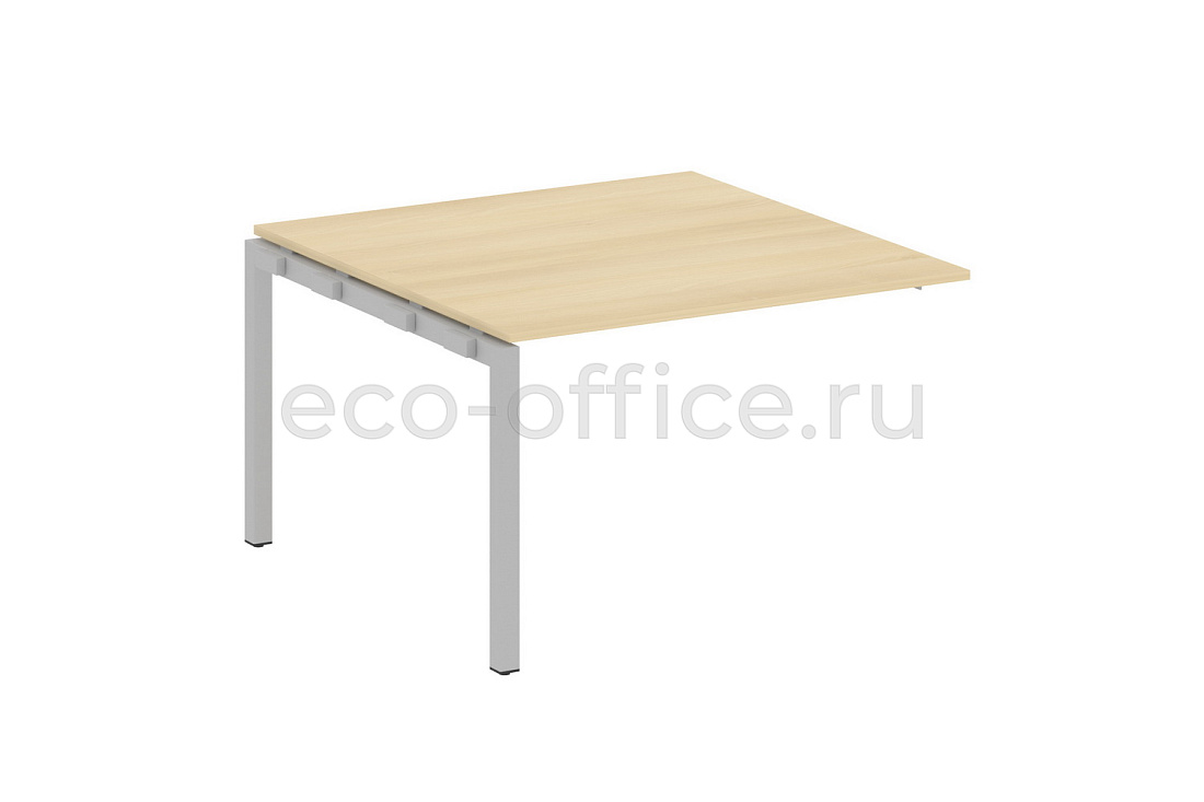 Проходной наборный элемент переговорного стола METAL SYSTEM QUATTRO 5x5 50БП.ППРГ-2 Акация Лорка / Серый металл  стоимость