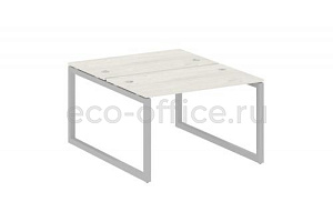 Рабочая станция METAL SYSTEM QUATTRO 5x5 50БО.РАС-СП-2.2 Дуб Наварра / Серый металл фото