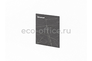 Дверь низкая правая FESTUS FI-011R.G Камень Пьетра Гриджиа черный фото