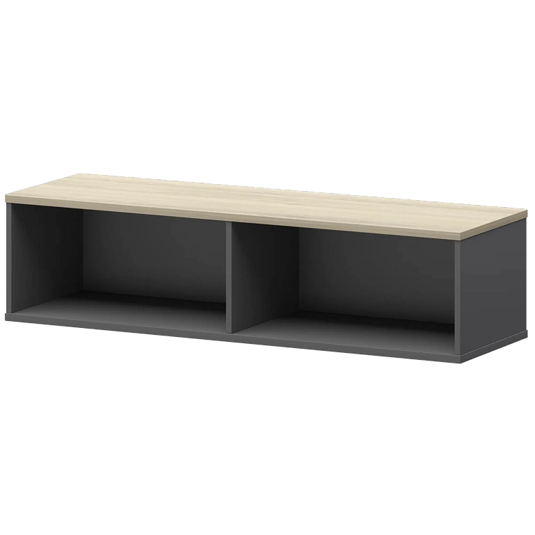 надставка для тумбы-купе protech смт-15н25 графит/кронберг фото