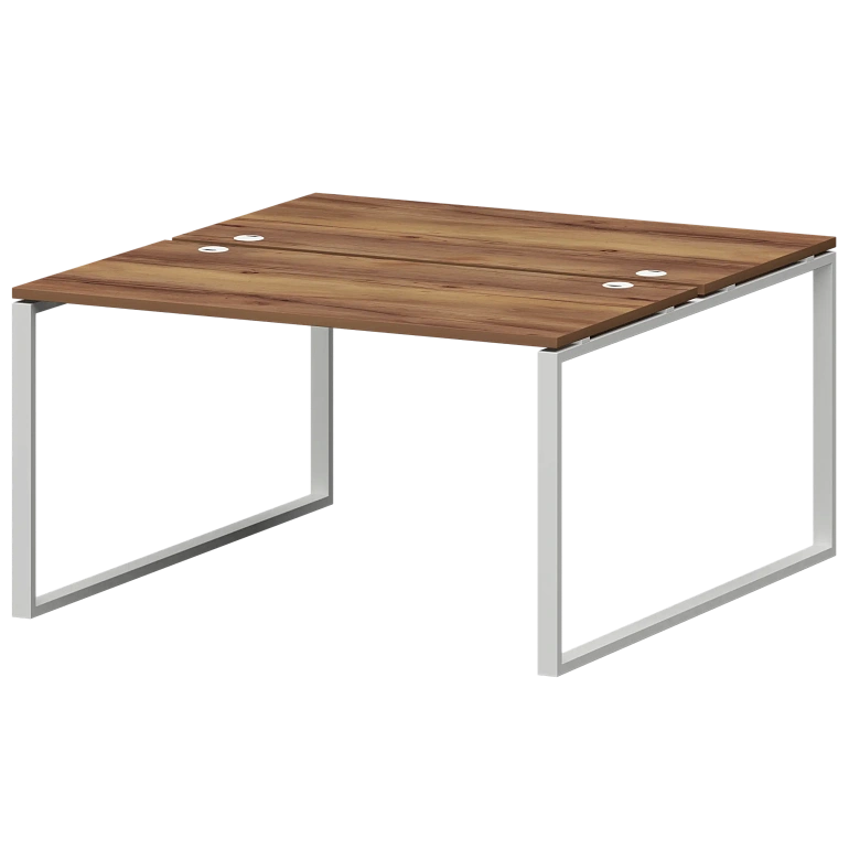 бенч двойной на металлокаркасе protech смс2-о-18к.149.пр25 таксония/белый фото