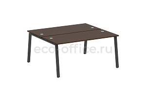 Рабочая станция METAL SYSTEM STYLE БА.РАС-СП-2.4 Венге Цаво / Антрацит металл фото