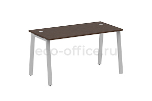 Стол письменный METAL SYSTEM STYLE БА.СП-3 Венге Цаво / Серый металл фото