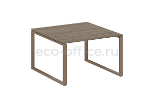 Стол переговорный (1 столешница) METAL SYSTEM STYLE БО.ПРГ-1.2 Вяз Благородный / Мокко металл фото