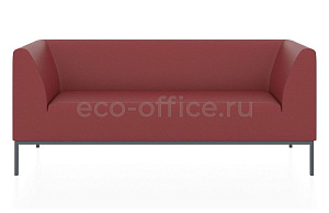 Трехместный диван УЛЬТРА 2.0 экокожа Euroline 960 Красный фото