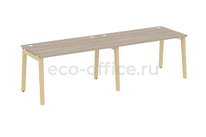 Рабочая станция на 2 рабочих места ONIX WOOD OW.RS-2.3.8 Дуб Аттик / Дуб Светлый фото