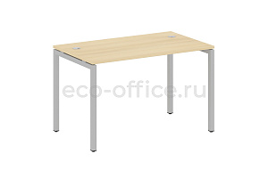 Стол письменный METAL SYSTEM QUATTRO 4x4 40БП.СП-2 Акация Лорка / Серый металл фото