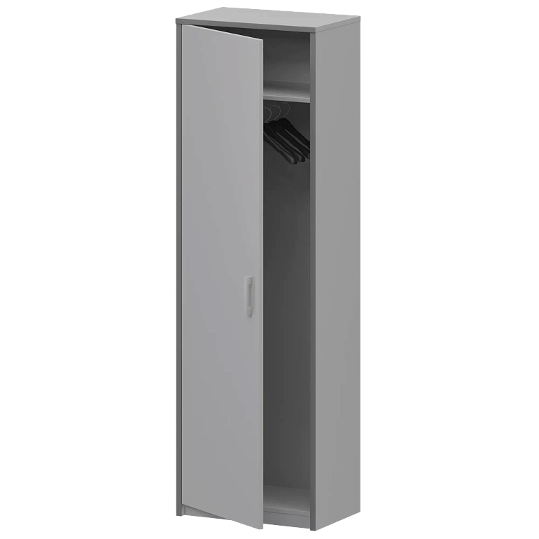 шкаф для одежды protech а-308 серый фото