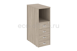 Тумба 4 ящика завершающая левая ONIX O.R-TV-4 (L) Дуб Аттик фото