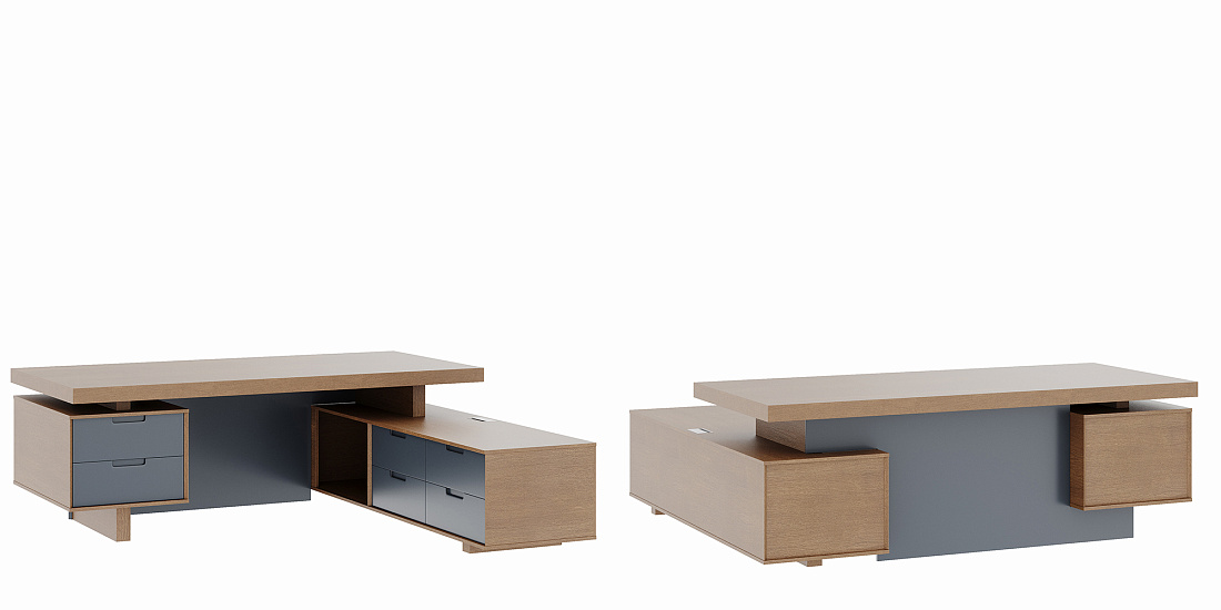 стол письменный с тумбами, concept con36210624 фото