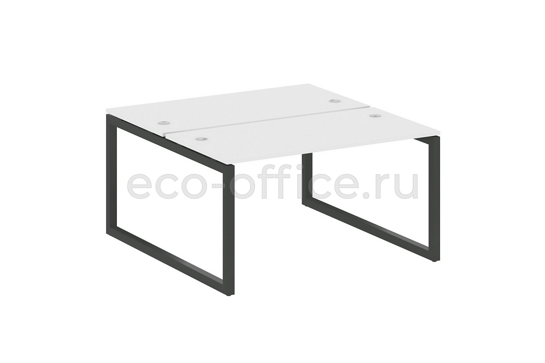 Рабочая станция METAL SYSTEM QUATTRO 5x5 50БО.РАС-СП-2.3 Белый / Антрацит металл  стоимость