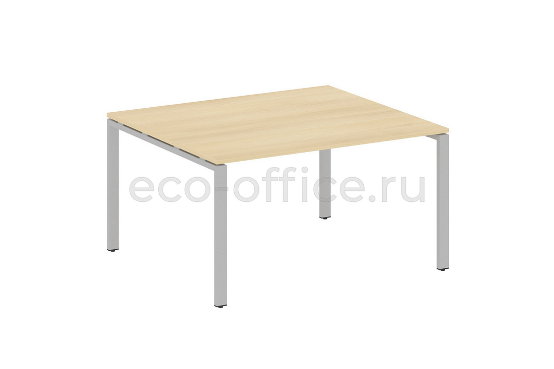 Стол переговорный (1 столешница) METAL SYSTEM STYLE БП.ПРГ-1.3 Акация Лорка / Серый металл  стоимость