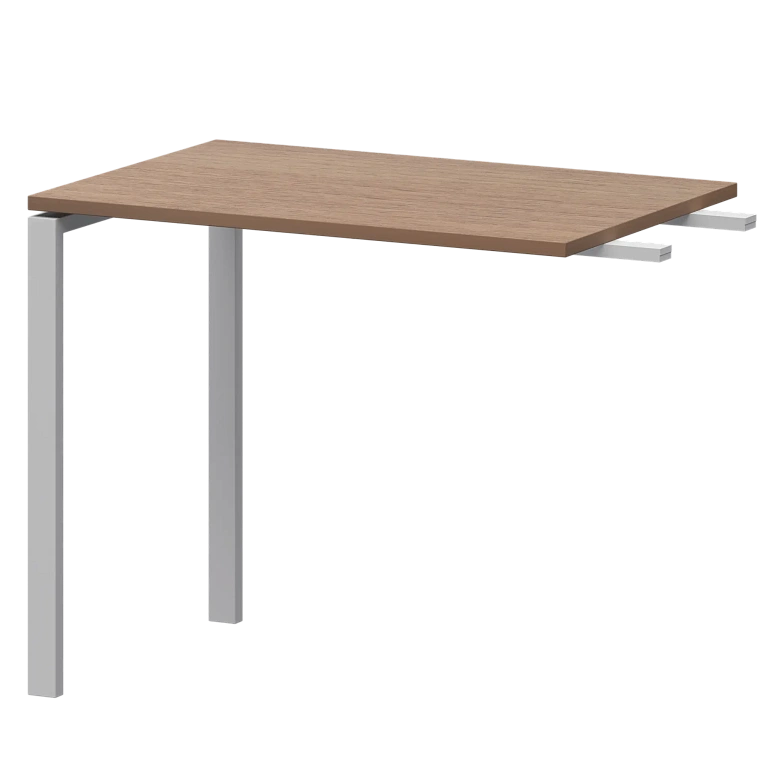 бриф-приставка на металлокаркасе protech ам-090.60 орех/белый фото