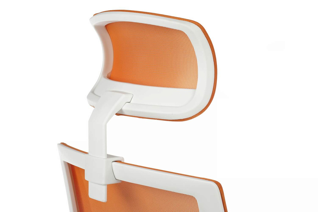 кресло rv chair mint 1029hw оранжевая сетка / серая ткань фото