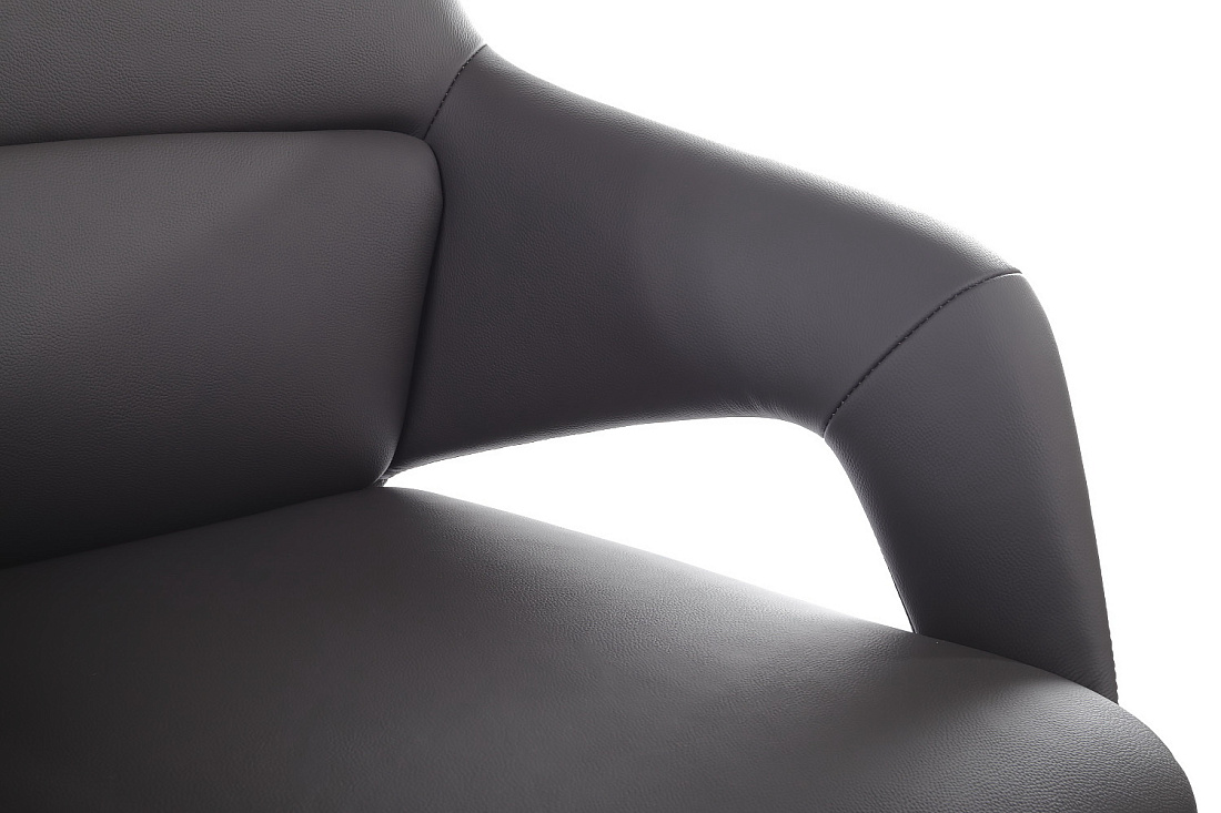 Кресло руководителя RV Design AURA FK005-A Антрацит кожа  стоимость