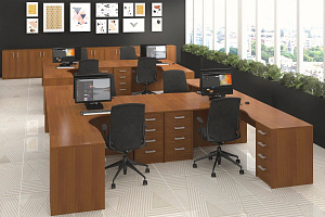 Мебель для персонала АРГО Орех фото