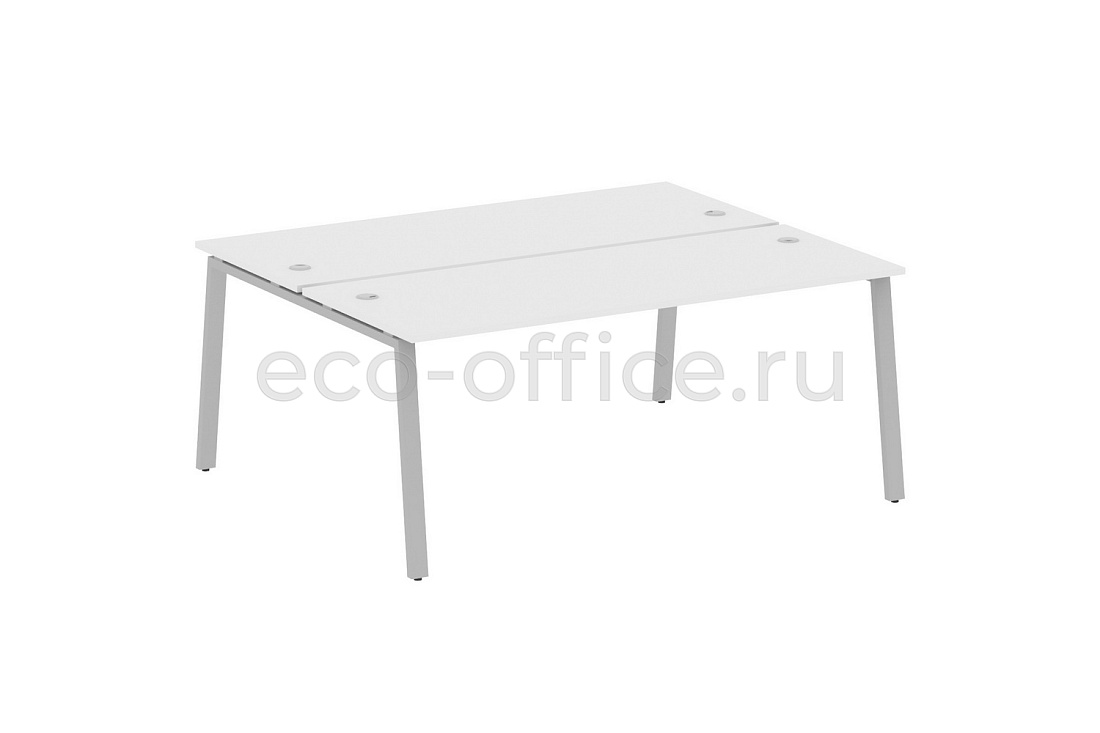 Рабочая станция METAL SYSTEM STYLE БА.РАС-СП-2.5 Белый / Серый металл  стоимость