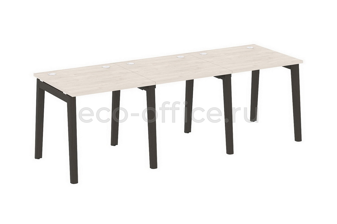 Рабочая станция на 3 рабочих места ONIX WOOD OW.RS-3.0.8 Денвер Светлый / Дуб Тёмный  стоимость