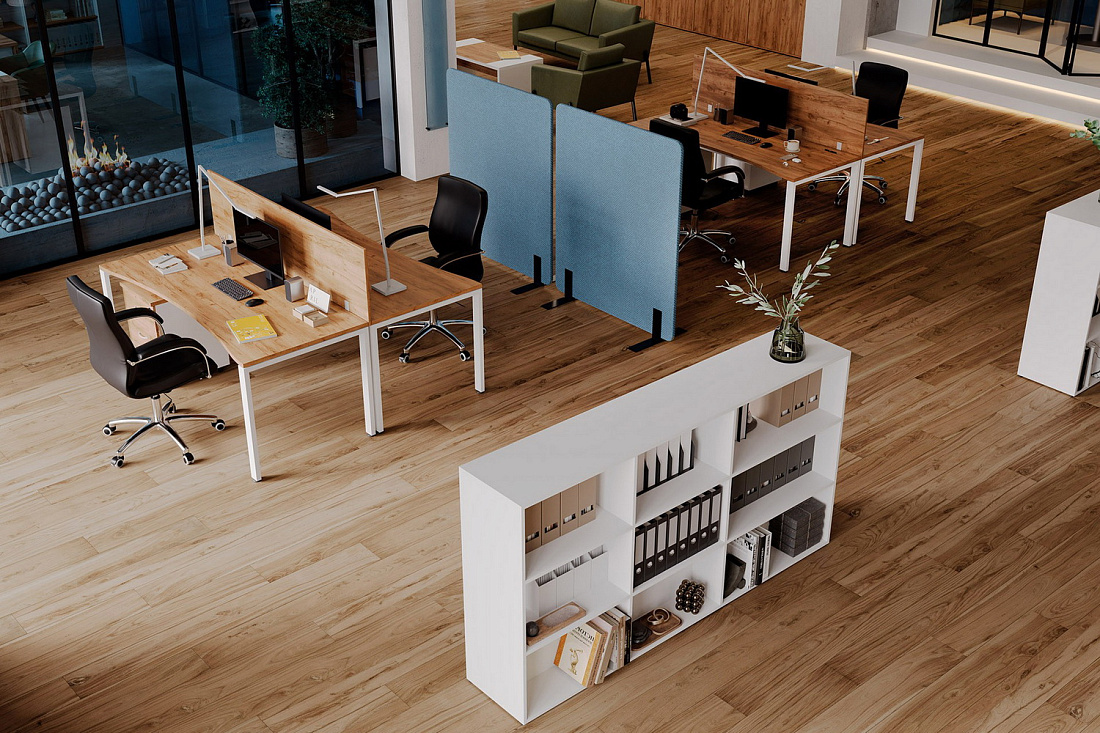 мебель для персонала tess дуб крафт золотой фото