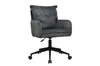 купить кресло eco-chair alen 9-237 серый вельветовый велюр #REGION_NAME_DECLINE#