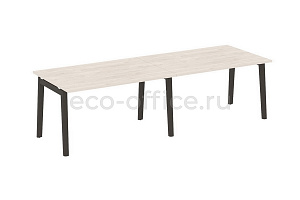 Стол переговорный (2 столешницы) ONIX WOOD OW.PRG-2.3 Денвер Светлый / Дуб Тёмный фото